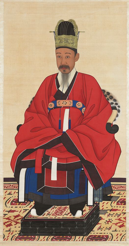 Portrait of Heungseon Daewongun, father of Gojong of Korea