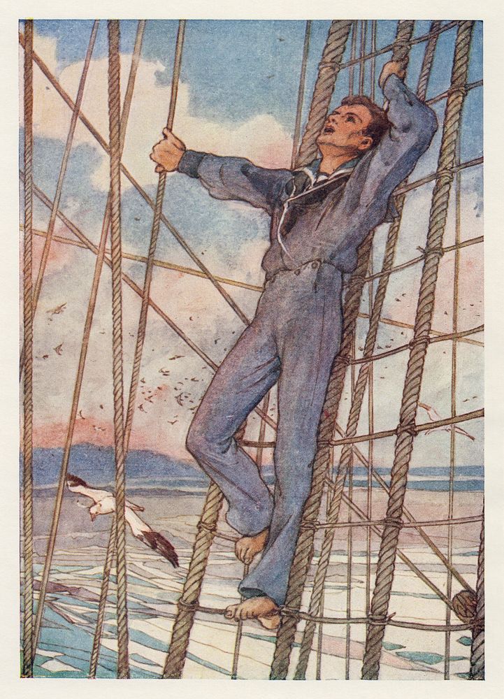 Frontispiece to The Pinafore Picture Book by W. S. Gilbert