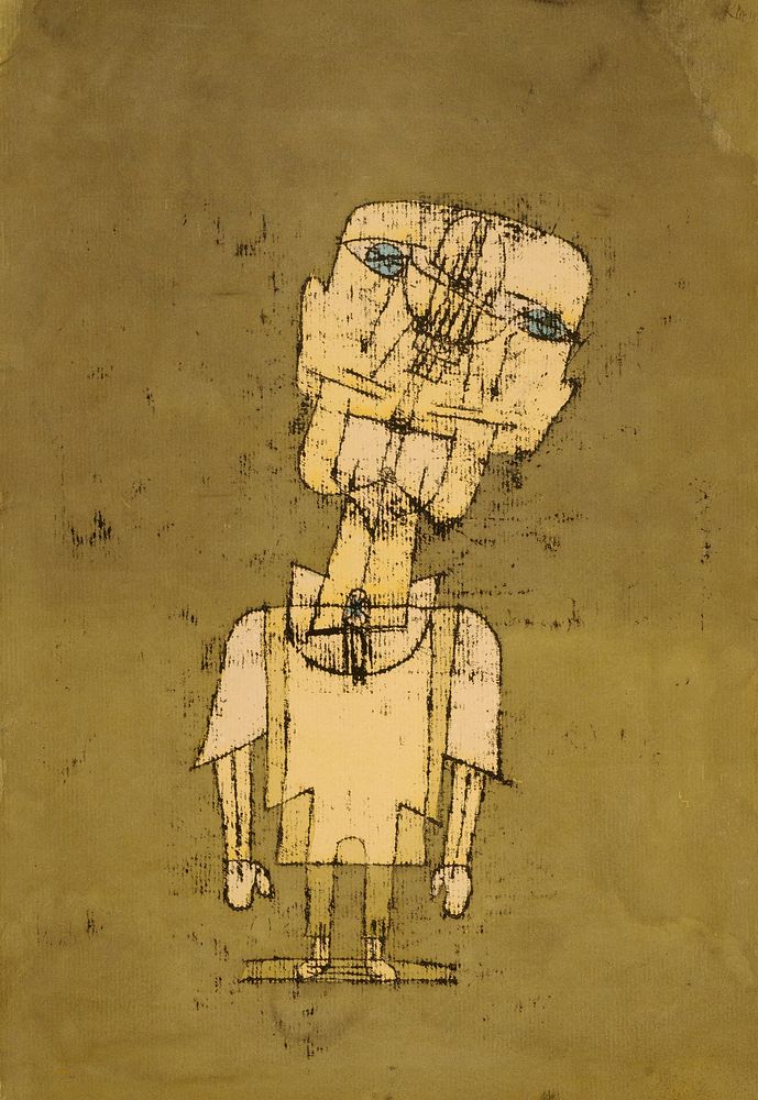 Paul Klee - Gespenst eines Genies (Ghost of a Genius) - Google Art Project