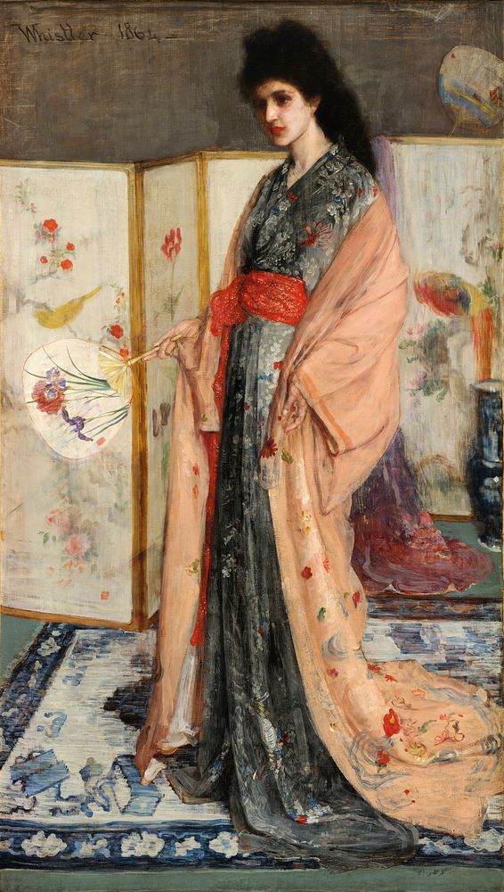 James McNeill Whistler - La Princesse du pays de la porcelaine - brighter