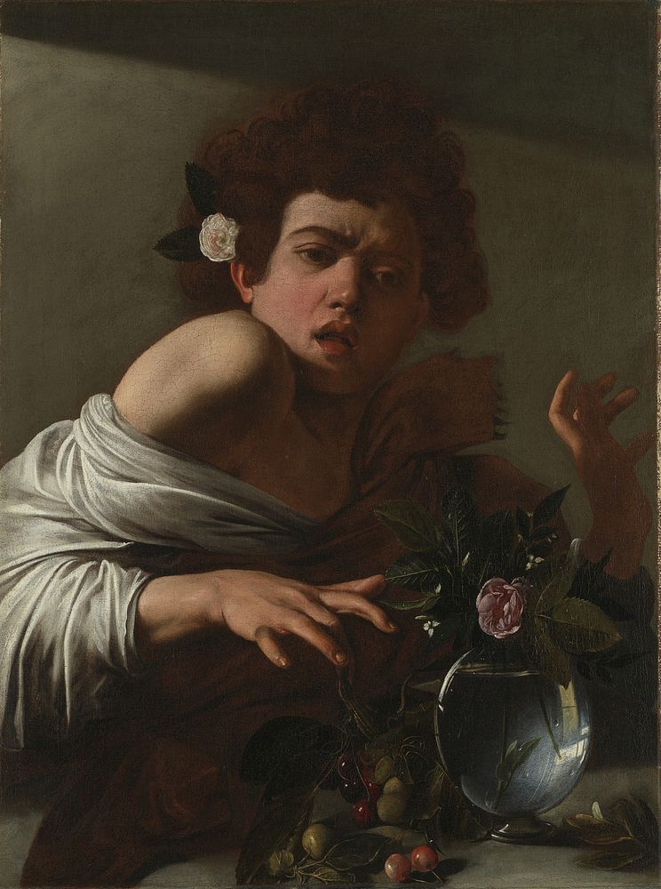 Caravaggio's Boy Bitten by a Lizard (1593-1594)