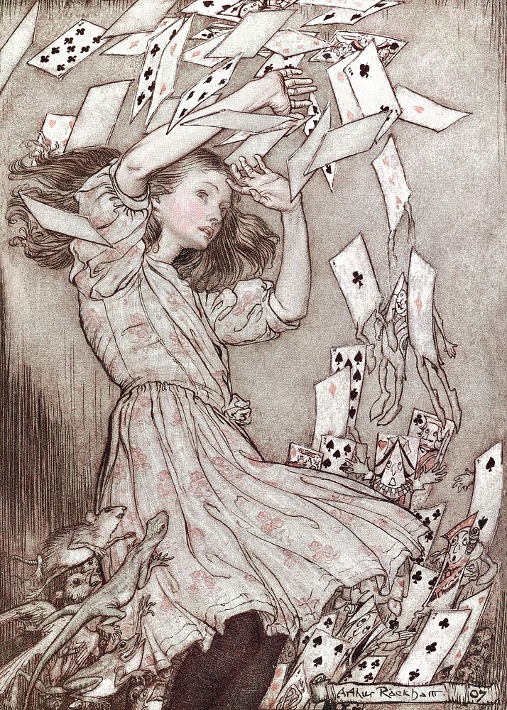 Alice's adventures in Wonderland (1907) print in high resolution by Lewis Carroll. Original from the Yale University Art…