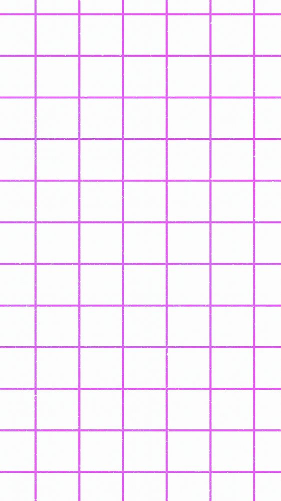Pink grid mobile wallpaper, minimal background design