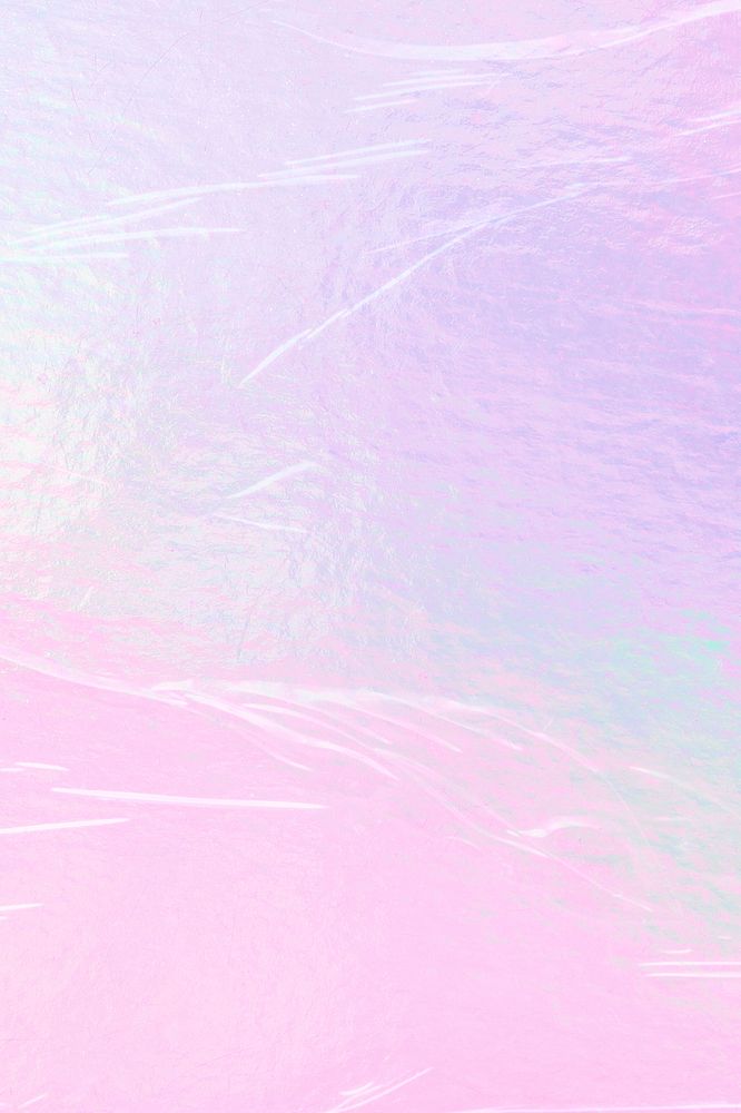 Pastel pink iridescent background, holographic collage element design