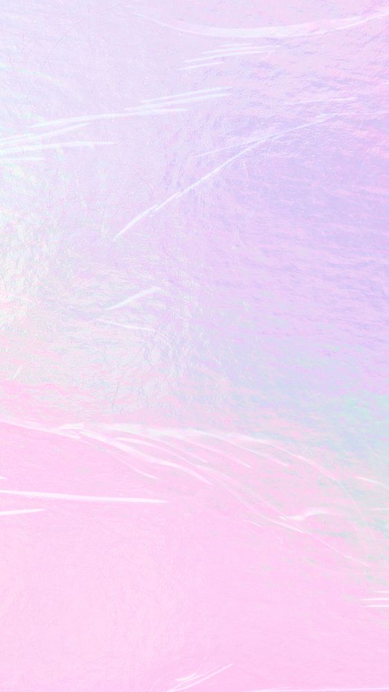 Pastel pink holographic mobile wallpaper