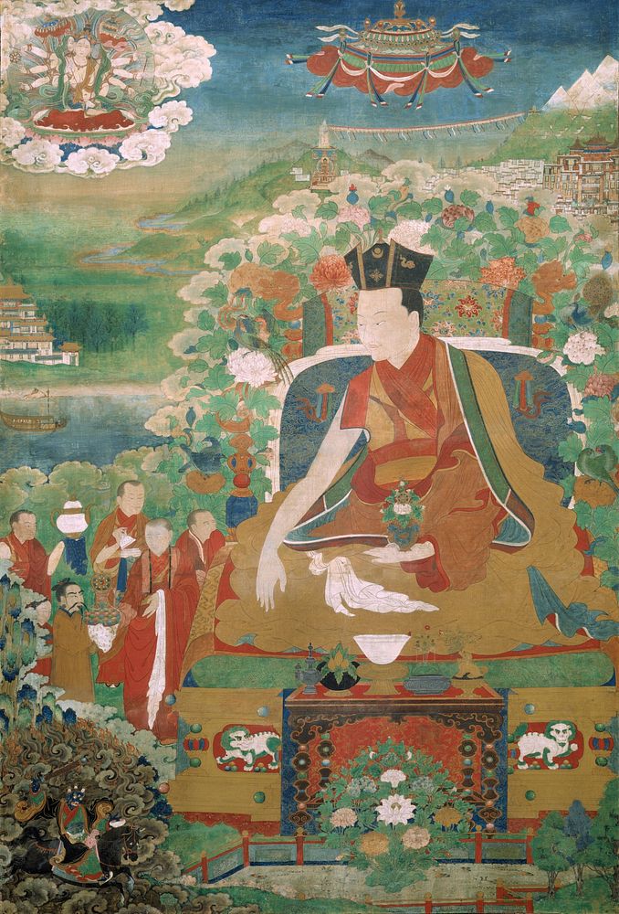 The Ninth Karmapa, Wangchug Dorje (1555-1603) - Google Art Project