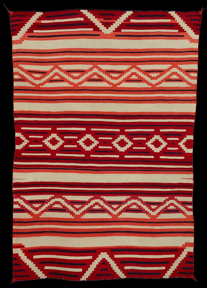 Blanket (ca. 1855–1885) textile in high resolution. Original from the Minneapolis Institute of Art. Digitally enhanced by…