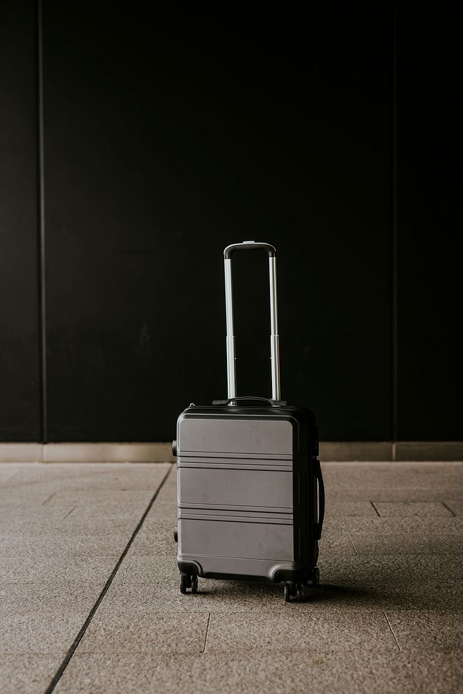 Black business travel luggage, baggage