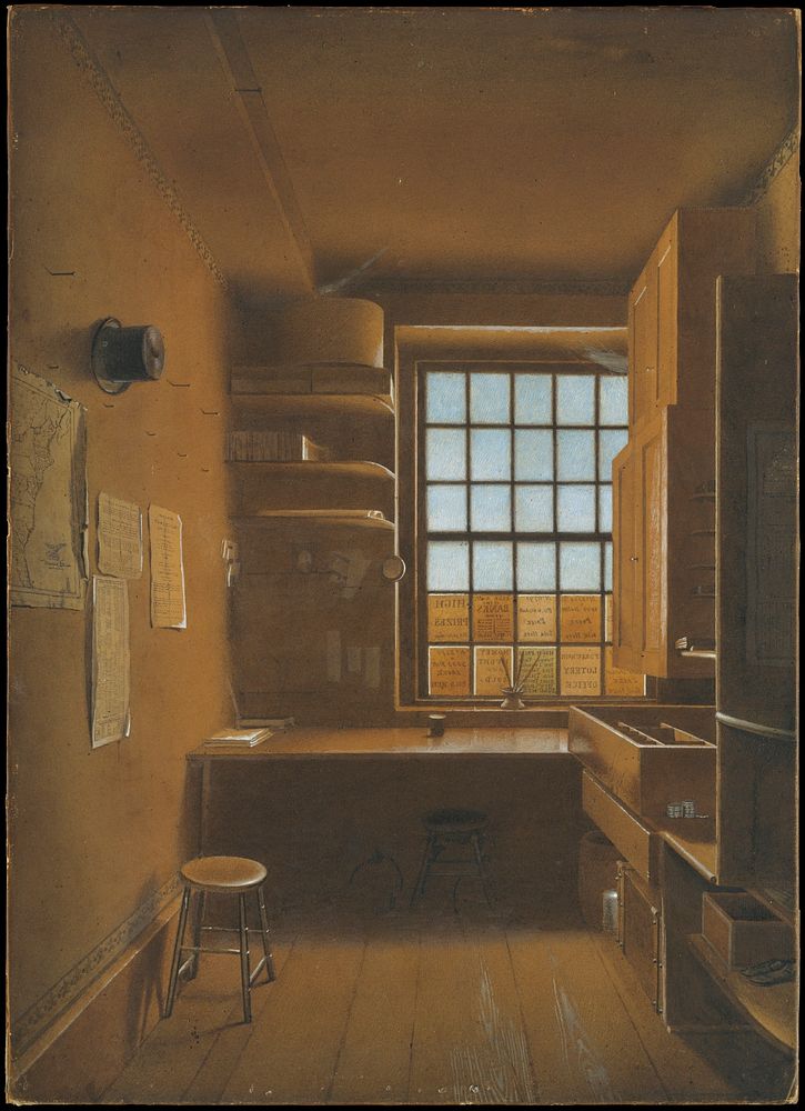 Interior of a Lottery by James Kidder