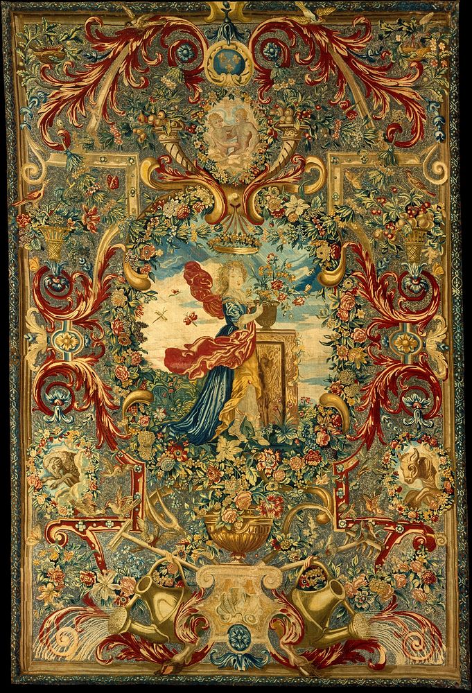 Seasons and Elements (Spring) (set of four), possibly after a design by Charles Le Brun