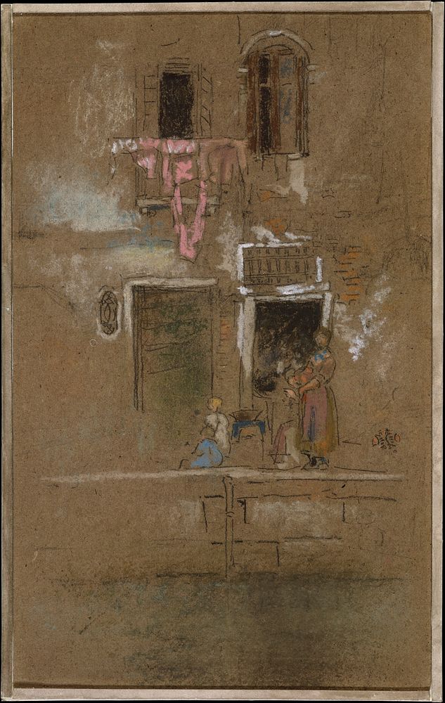 Note in Pink and Brown by James McNeill Whistler
