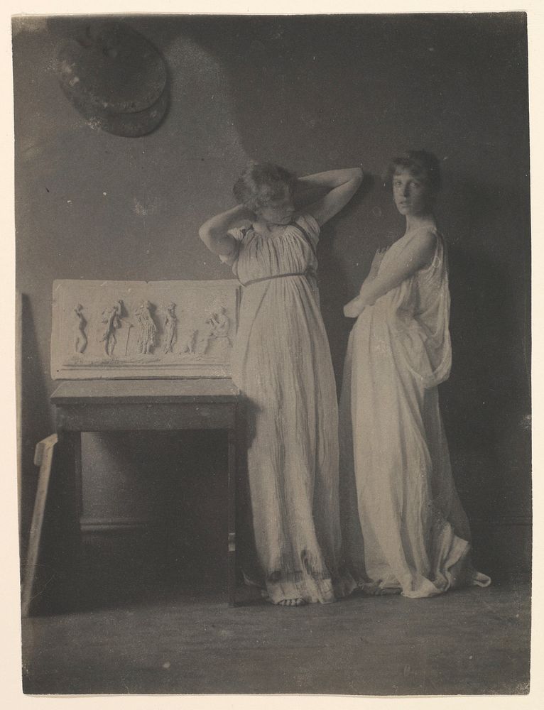 Two Pupils in Greek Dress by Thomas Eakins 