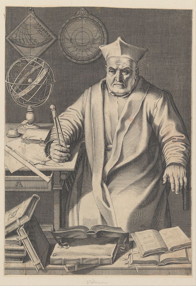 Portrait of Cardinal Christopher Clavius