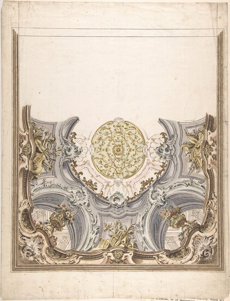 Design for a Painted Ceiling