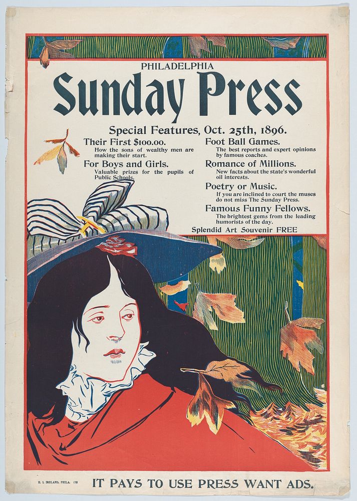 Sunday Press: October, 1896