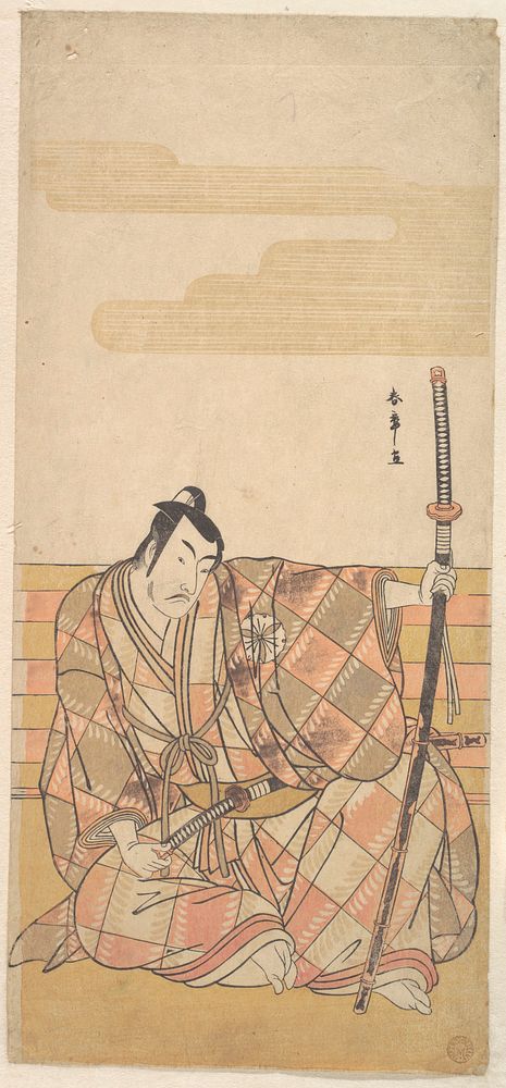 The Fourth Matsumoto Koshiro as a Samurai