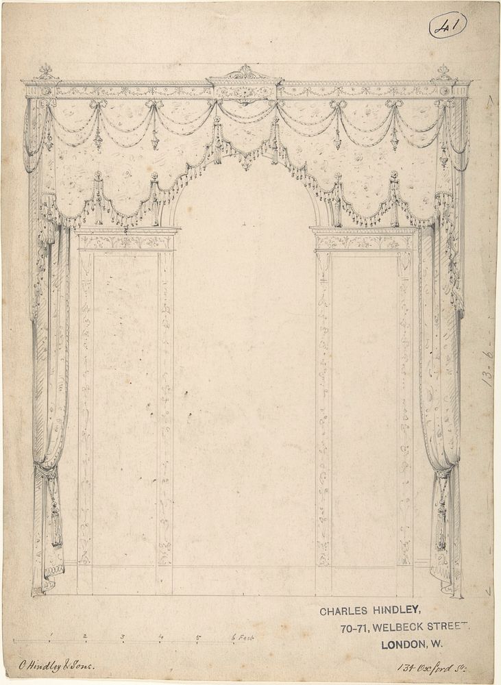 Design for a Wall with Three Windows