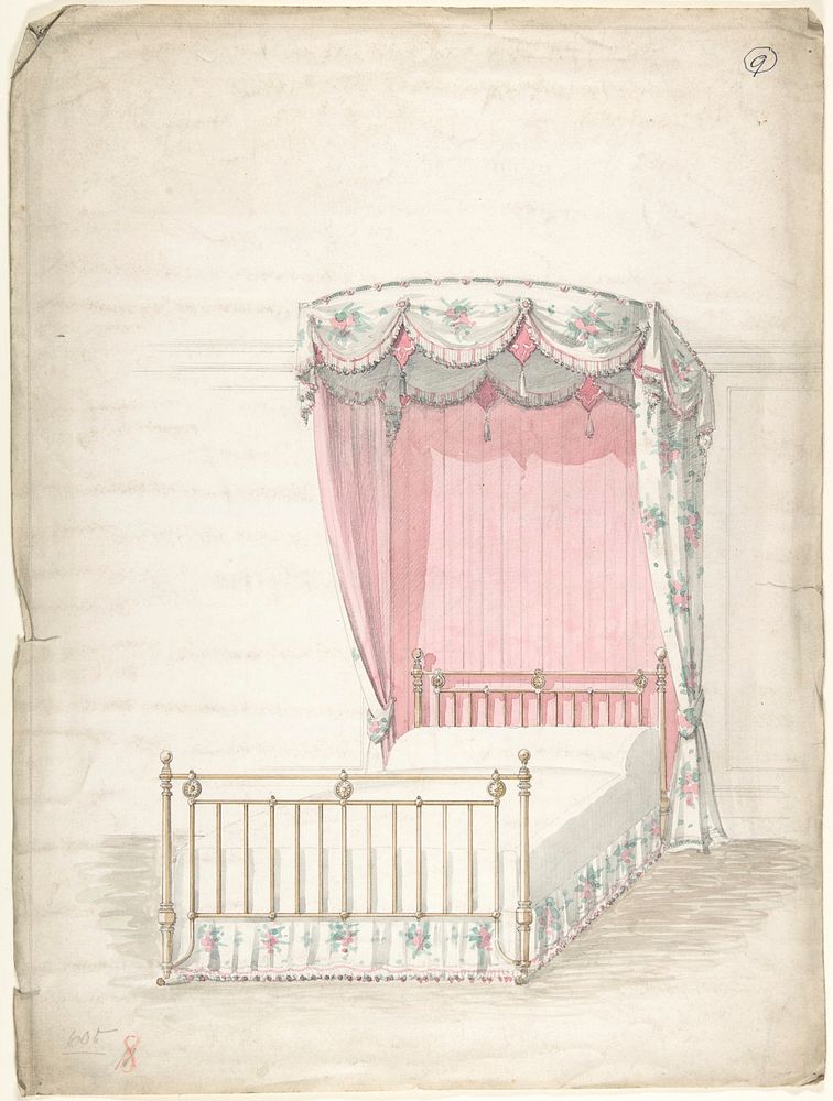 Design for a Bed and Canopy