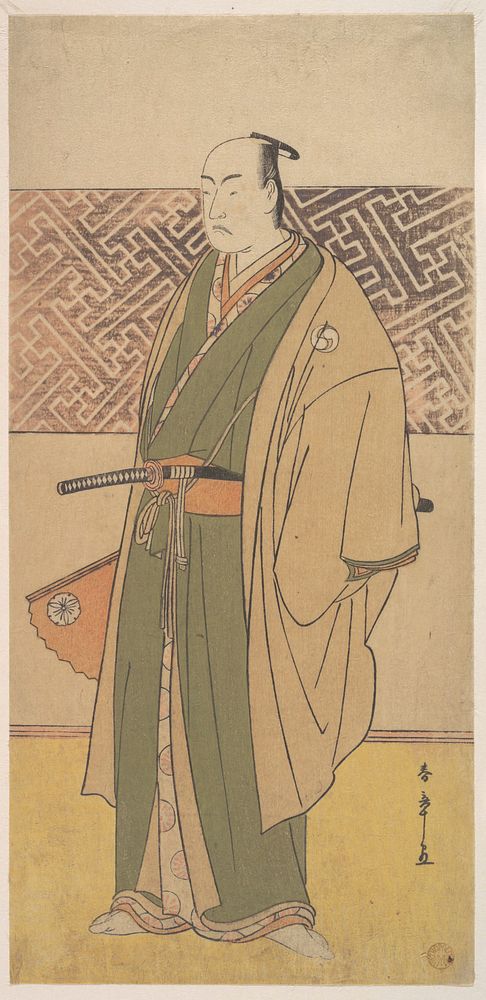 The Fourth Matsumoto Koshiro in the Role of Oboshi Yuranosuke