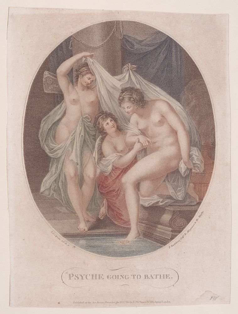 Psyche Going to Bathe by Emmanuel Matthias Diemar