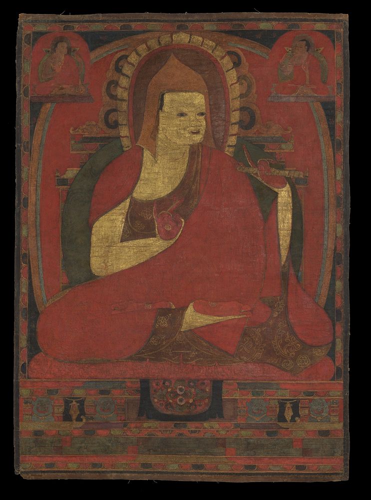 Portrait of the Indian Monk Atisha, Tibet