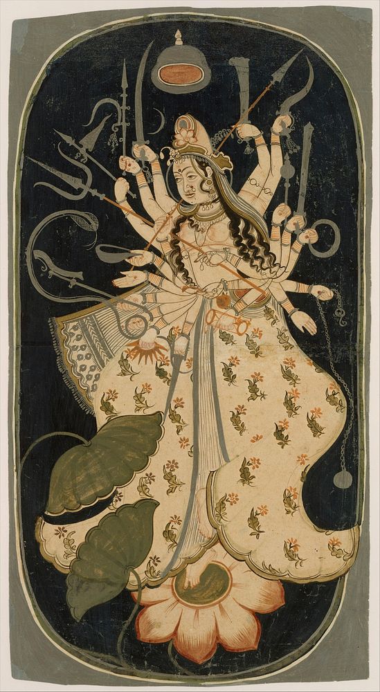 Mahadevi, the Great Goddess, India (Rajasthan, Bikaner)