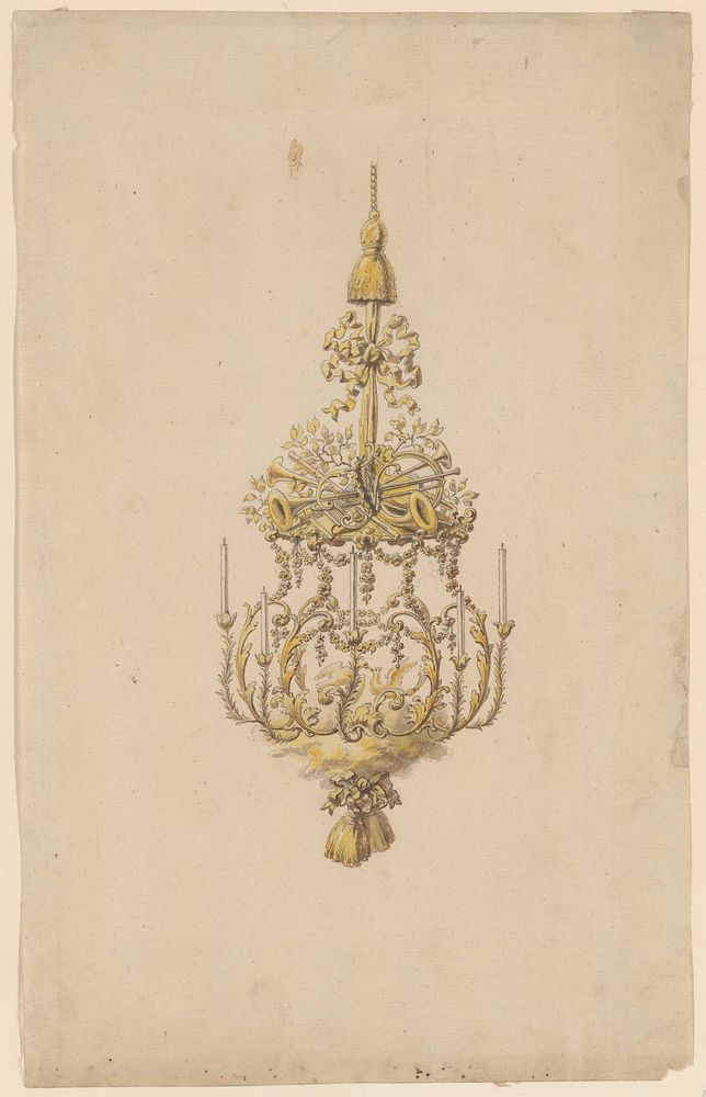 Design for a chandelier