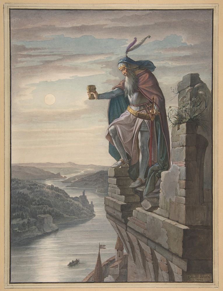 Illustration for Goethe by Leopold Schulz