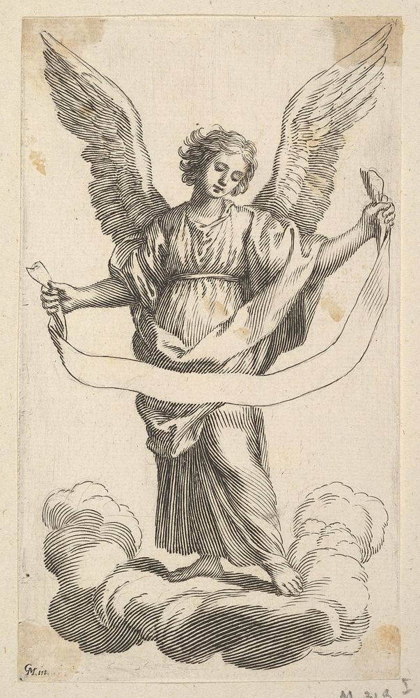 Angel with a Banderole