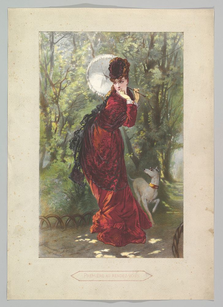 Première au Rendez-vous by Anonymous, French, 19th century