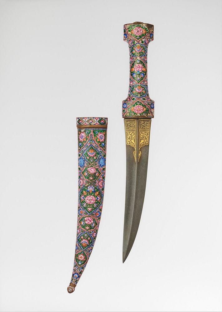 Dagger with Sheath, Iranian