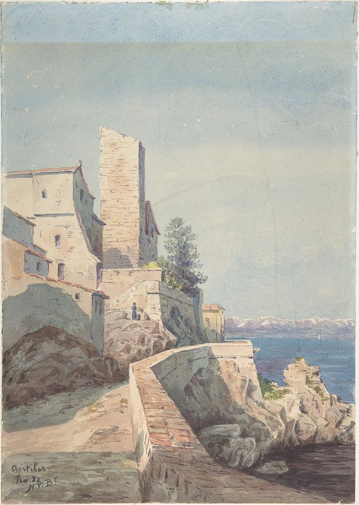 Antibes by Henry Victor Burgy