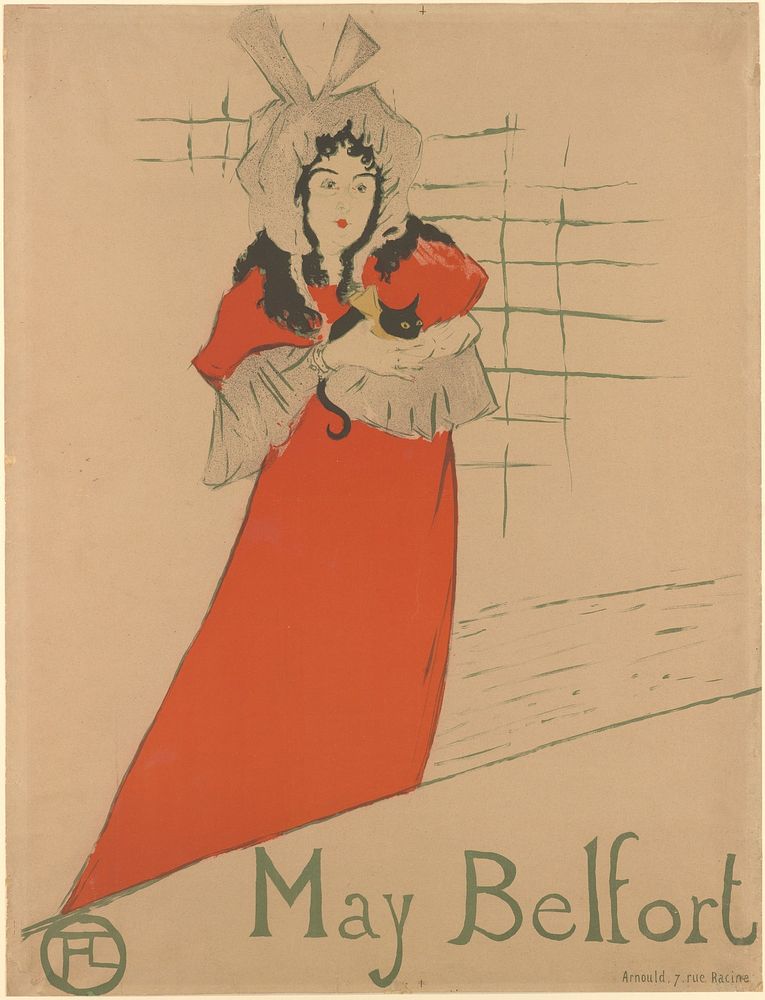 May Belfort by Henri de Toulouse Lautrec