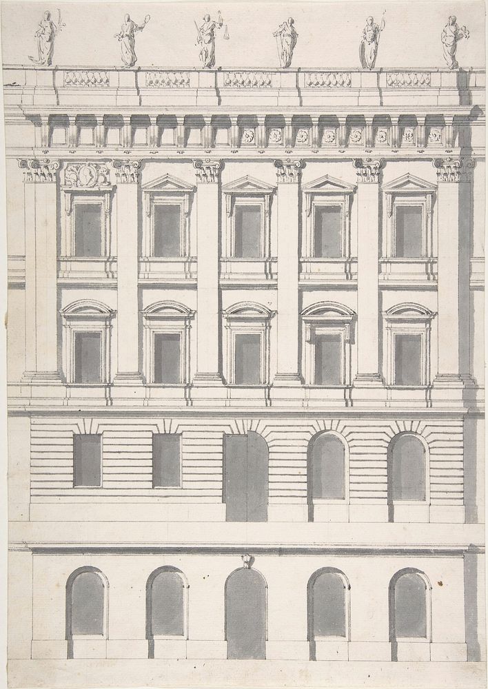 Design for a Palace Façade