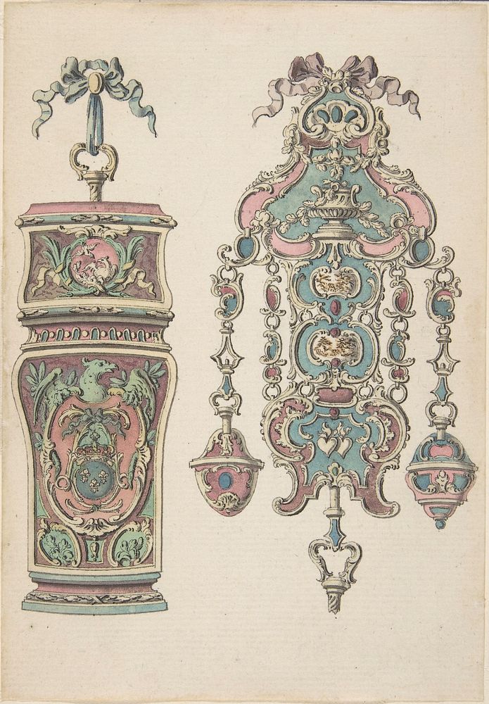 Designs for an Etui and a Chatelaine