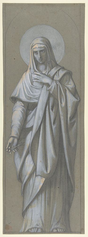 Mater Dolorosa by Camille-Auguste Gastine