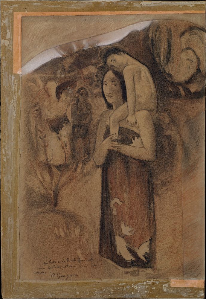 Hail Mary (Ia Orana Maria) by Paul Gauguin