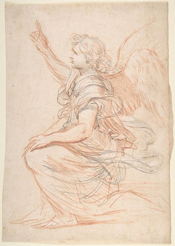 Study for the Archangel Gabriel