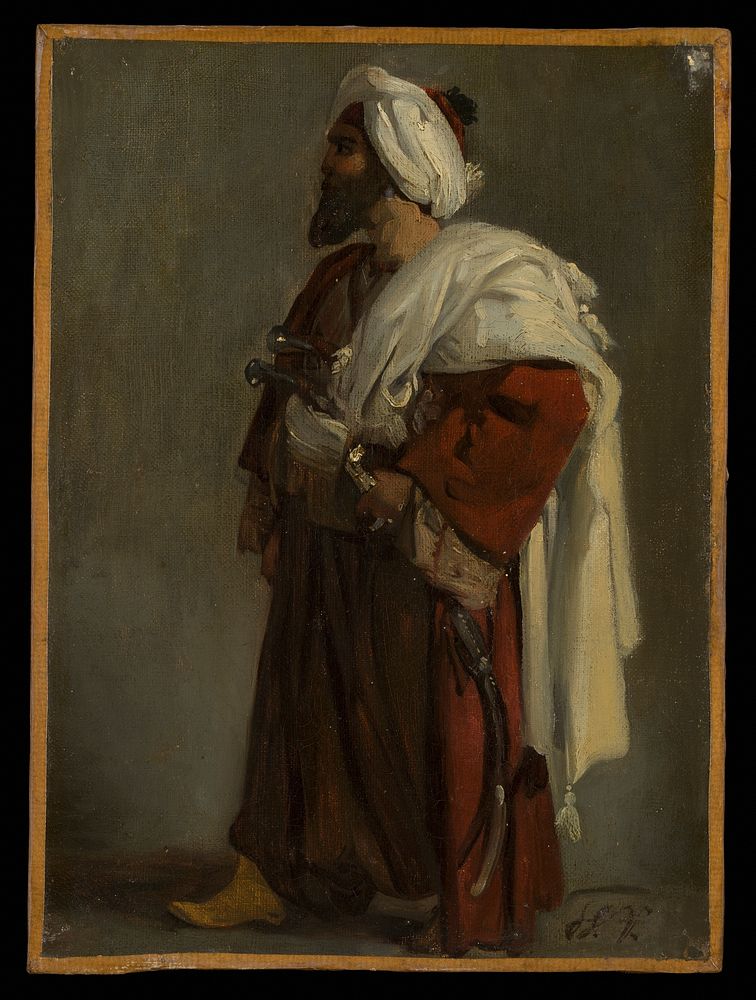 Arab Warrior by Horace Vernet
