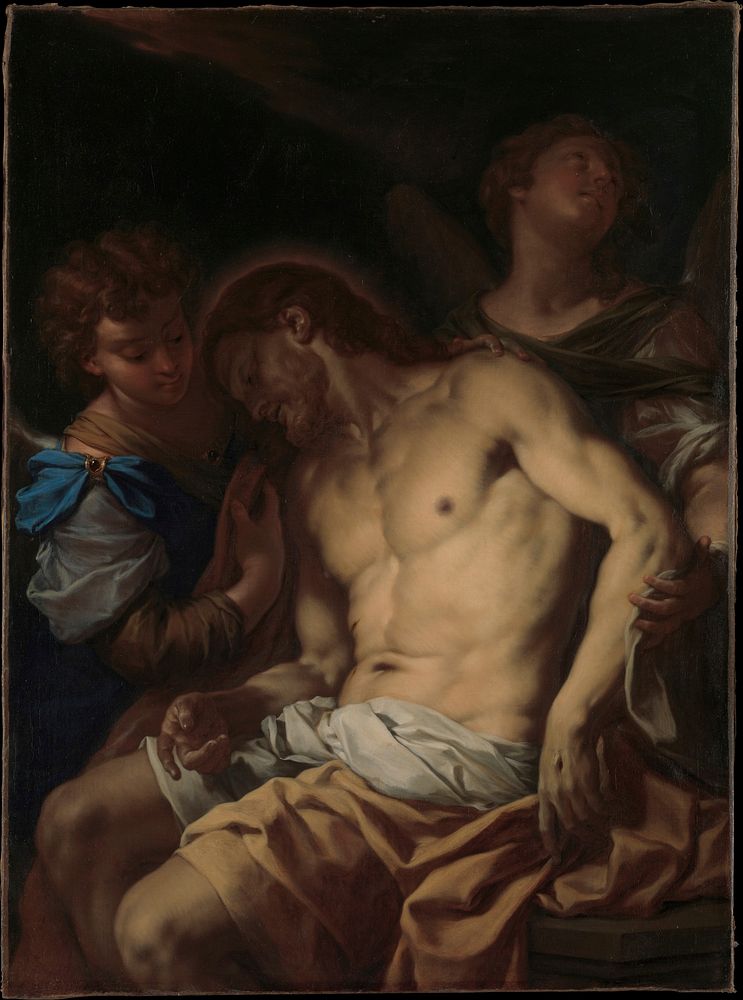 Dead Christ Supported by Angels, Francesco Trevisani