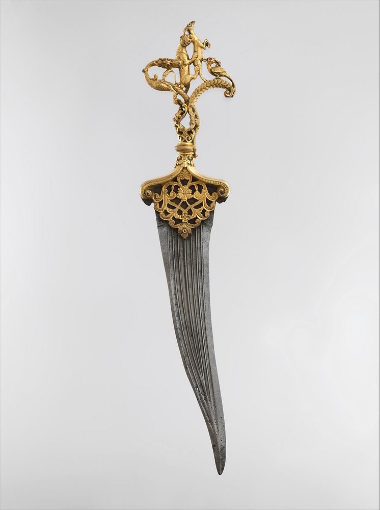 Dagger with Zoomorphic Hilt