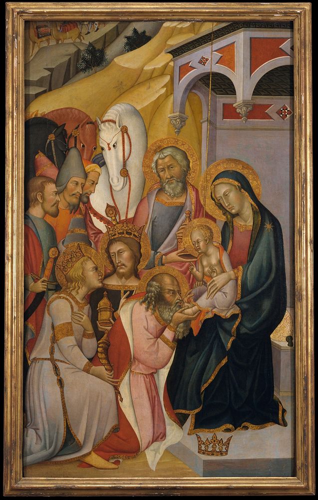 The Adoration of the Magi by Bartolo di Fredi