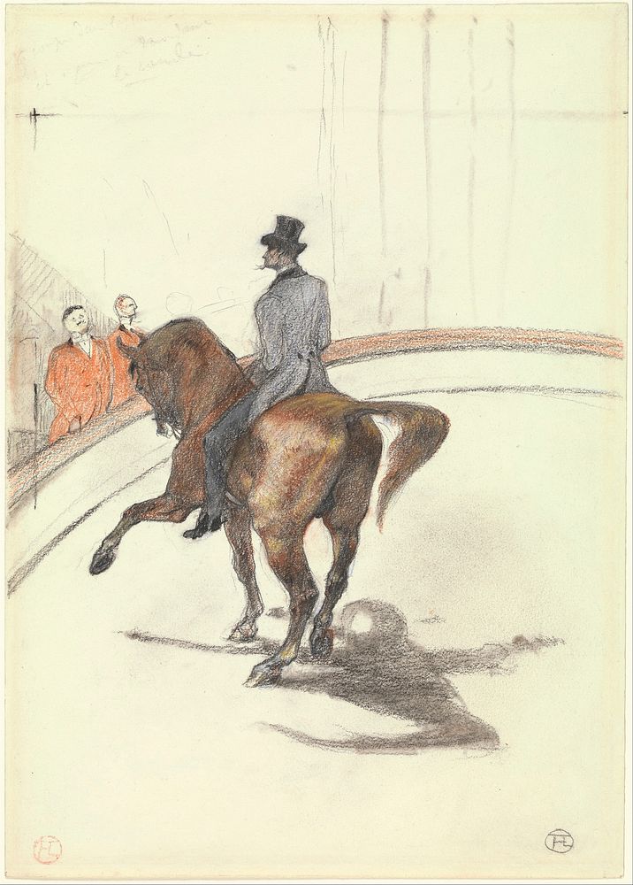 At the Circus: The Spanish Walk (Au Cirque: Le Pas espagnol) by Henri de Toulouse–Lautrec