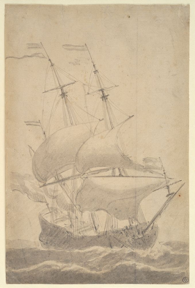 A Dutch Ship in a Strong Breeze