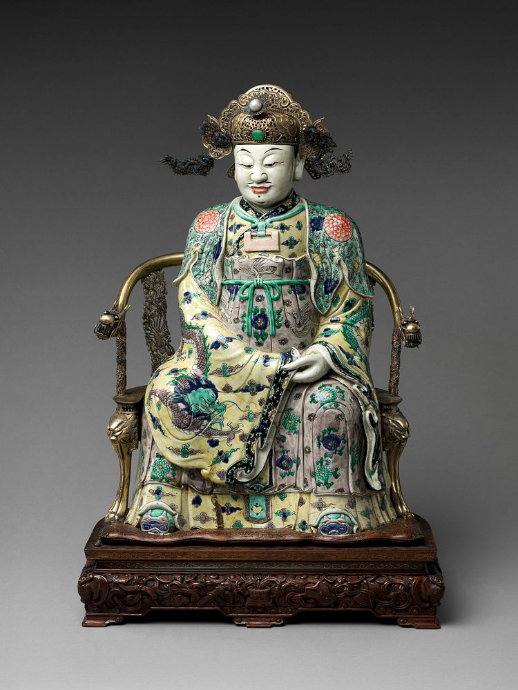 Figure, possibly the God of Wealth in His Civil Aspect, China