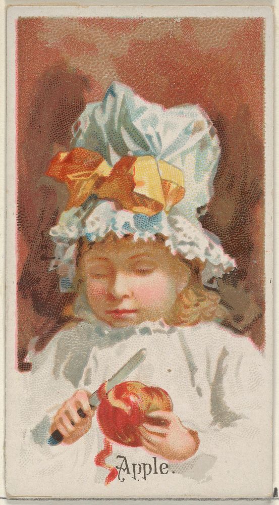 Apple, from the Fruits series (N12) for Allen & Ginter Cigarettes Brands