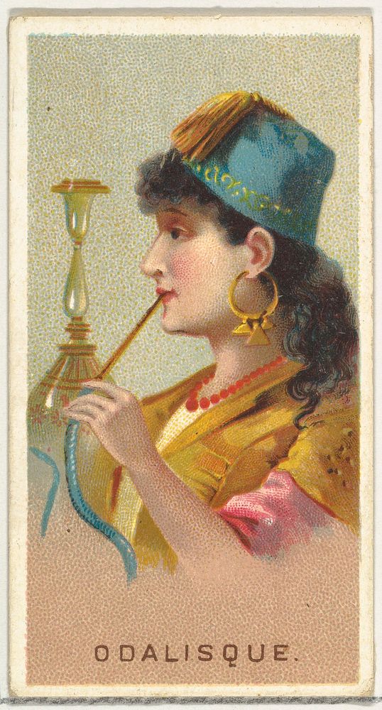 Odalisque, from World's Smokers series (N33) for Allen & Ginter Cigarettes
