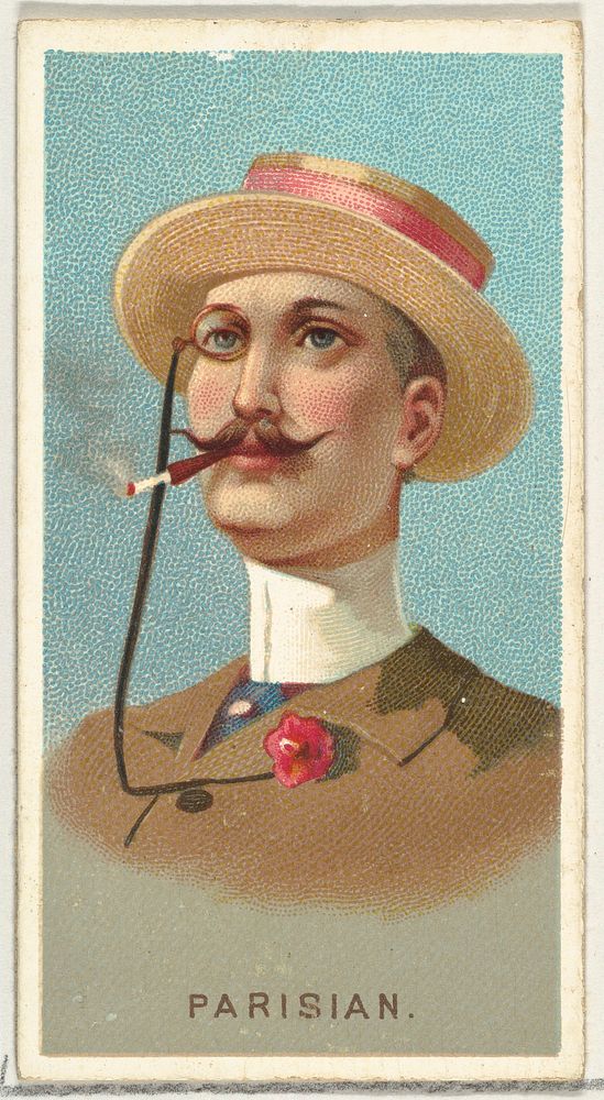 Parisian, from World's Smokers series (N33) for Allen & Ginter Cigarettes