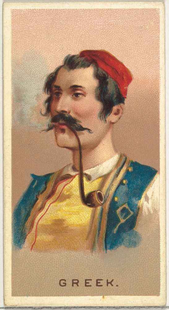 Greek, from World's Smokers series (N33) for Allen & Ginter Cigarettes, issued by Allen & Ginter