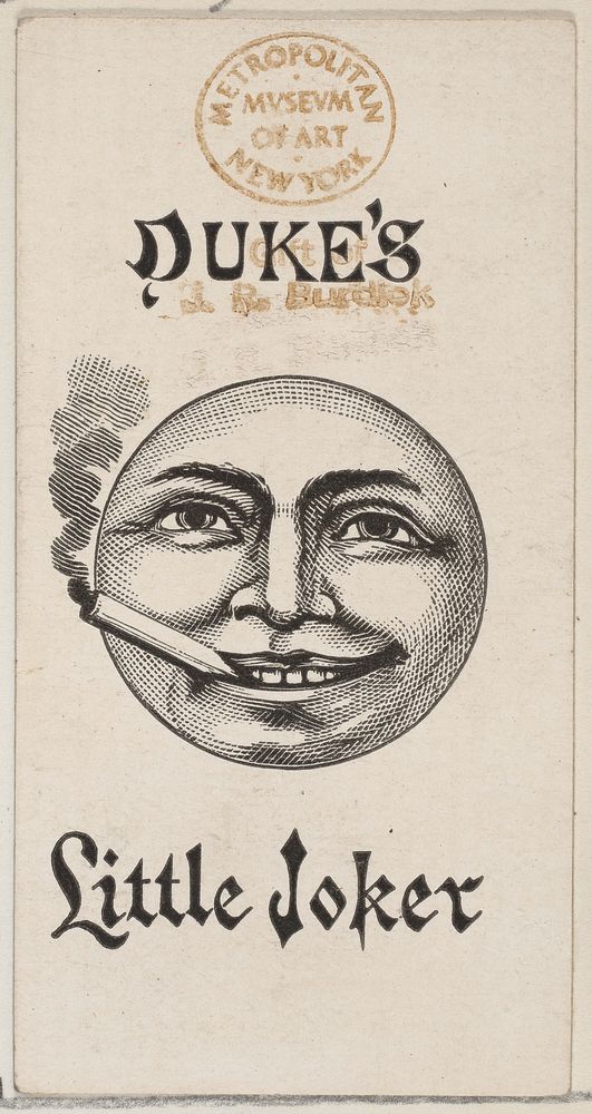 Duke's Little Joker, from the Playing Cards series (N84) to promote Turkish Cross-Cut Cigarettes for W. Duke, Sons and Co.